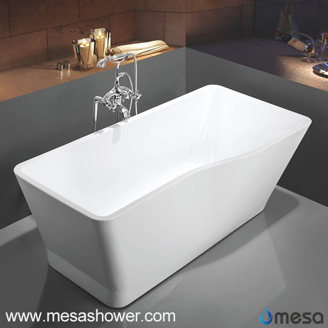 2017 Νέα μοντέρνα απλή μόδα ακρυλικό ελεύθερη μόνιμη ασυνήθιστη στερεά επιφανειακή μπανιέρα