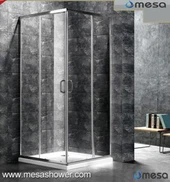 Υψηλής στιλπνότητας γωνία τομέα Νέος σχεδιασμός συρόμενο ντους περίβλημα