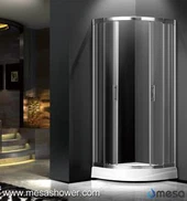 Εσωτερική απλή σχεδίαση Μπάνιο Corner Sector Hote Πώληση Ντουζιέρα Πόρτα