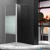 Ντουζιέρα με καμπίνα ντους με οθόνη μετάξι