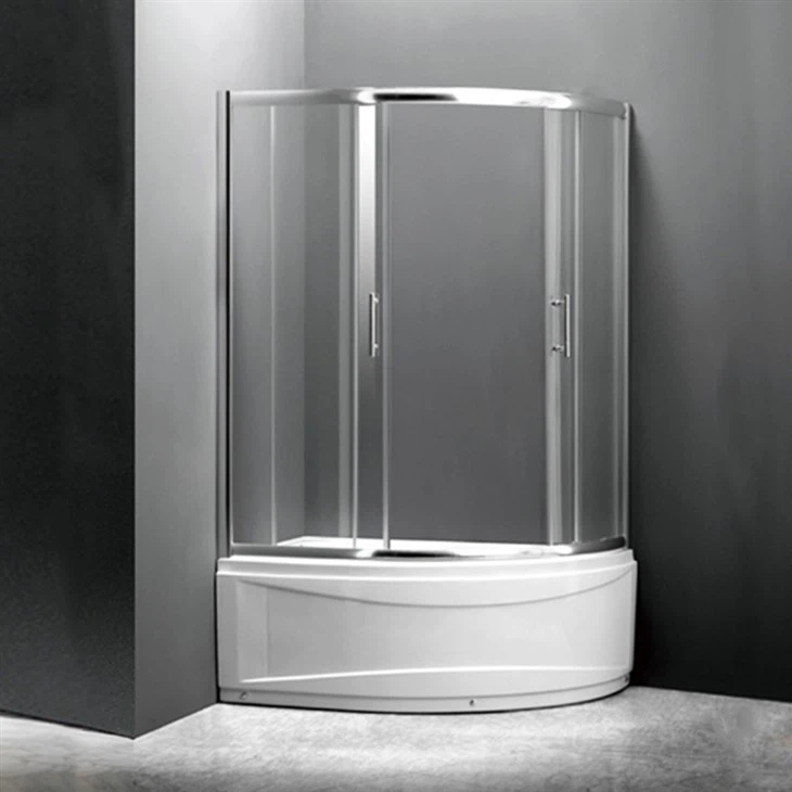 Γωνιακό απλό σχεδιασμό συρόμενη μπανιέρα ντουζιέρα Combo Πωλούνται